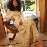 Amora Modest Embellished Sequin Maxi Dress | MTZ250323
