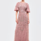 Alessia Embellished Sequin Maxi Dress | BTZ260106