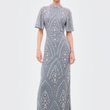 Ciana Embellished Sequin Maxi Dress | BTZ260116
