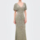 Elina Sequin Maxi Dress | BTZ260101