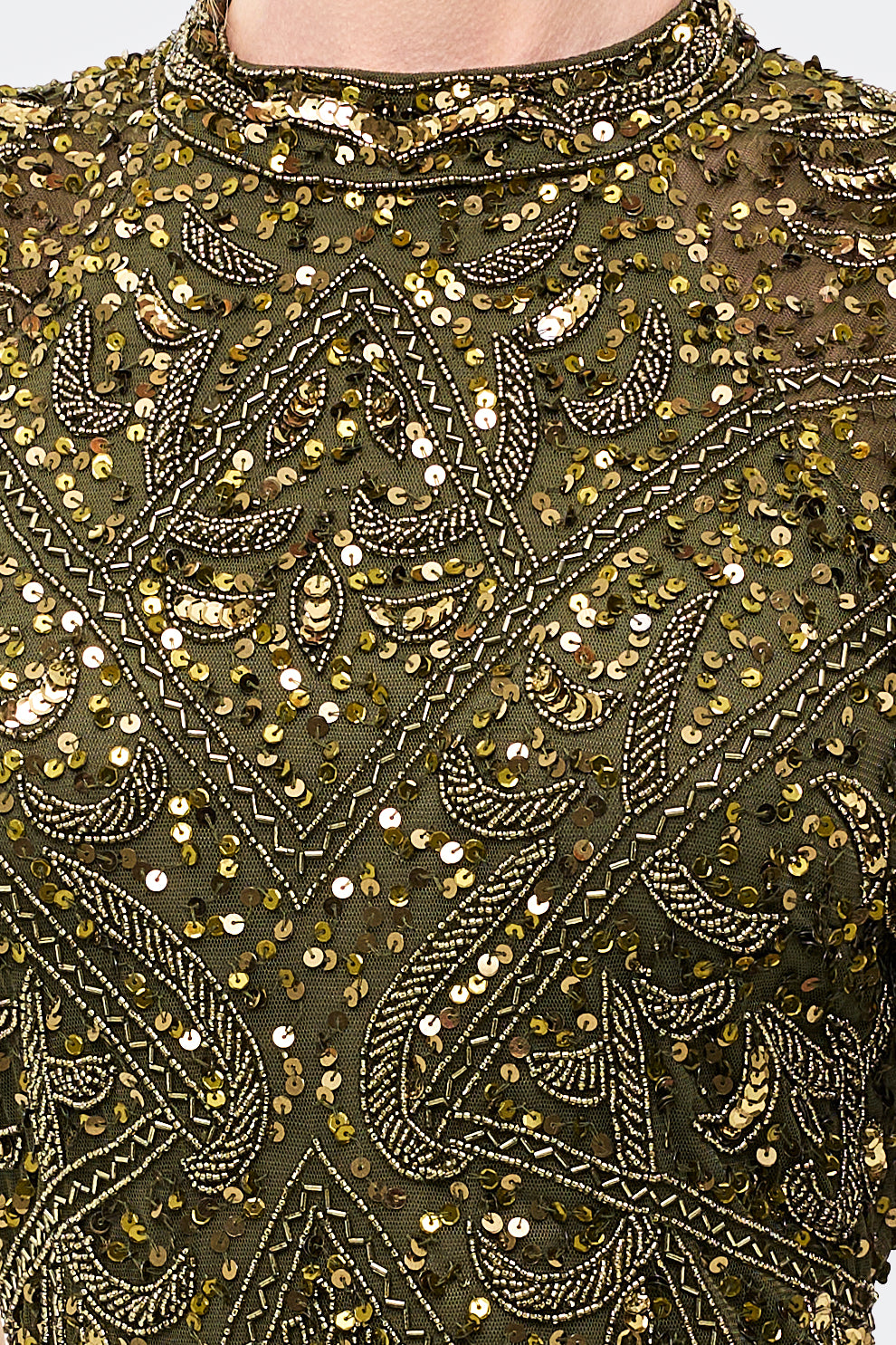 Stella Embellished Sequin Maxi Dress | BTZ260312