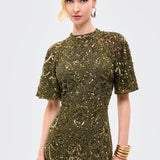 Stella Embellished Sequin Maxi Dress | BTZ260312