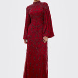 Maisie Modest Sequin Maxi Dress | MTZ260304