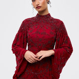 Maisie Modest Sequin Maxi Dress | MTZ260304