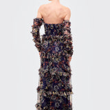 Meila Ruffle Maxi Dress | BTZ260213