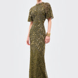 Stella Embellished Sequin Maxi Dress | BTZ260312