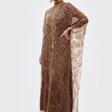 Novah Embellished Sequin Maxi Dress | BTZ260118
