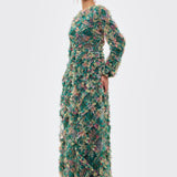 Maia Modest Ruffle Maxi Dress | MTZ260217