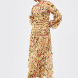 Zofie Modest Ruffle Maxi Dress | MTZ260216
