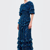 Lilly Ruffle Maxi Dress | BTZ260208