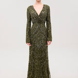 Lizza Sequin Maxi Dress | BTZ260304