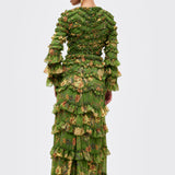 Ronan Modest Ruffle Maxi Dress | MTZ260221