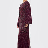 Riham Modest Sequin Maxi Dress | MTZ260311