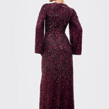 Riham Modest Sequin Maxi Dress | MTZ260311