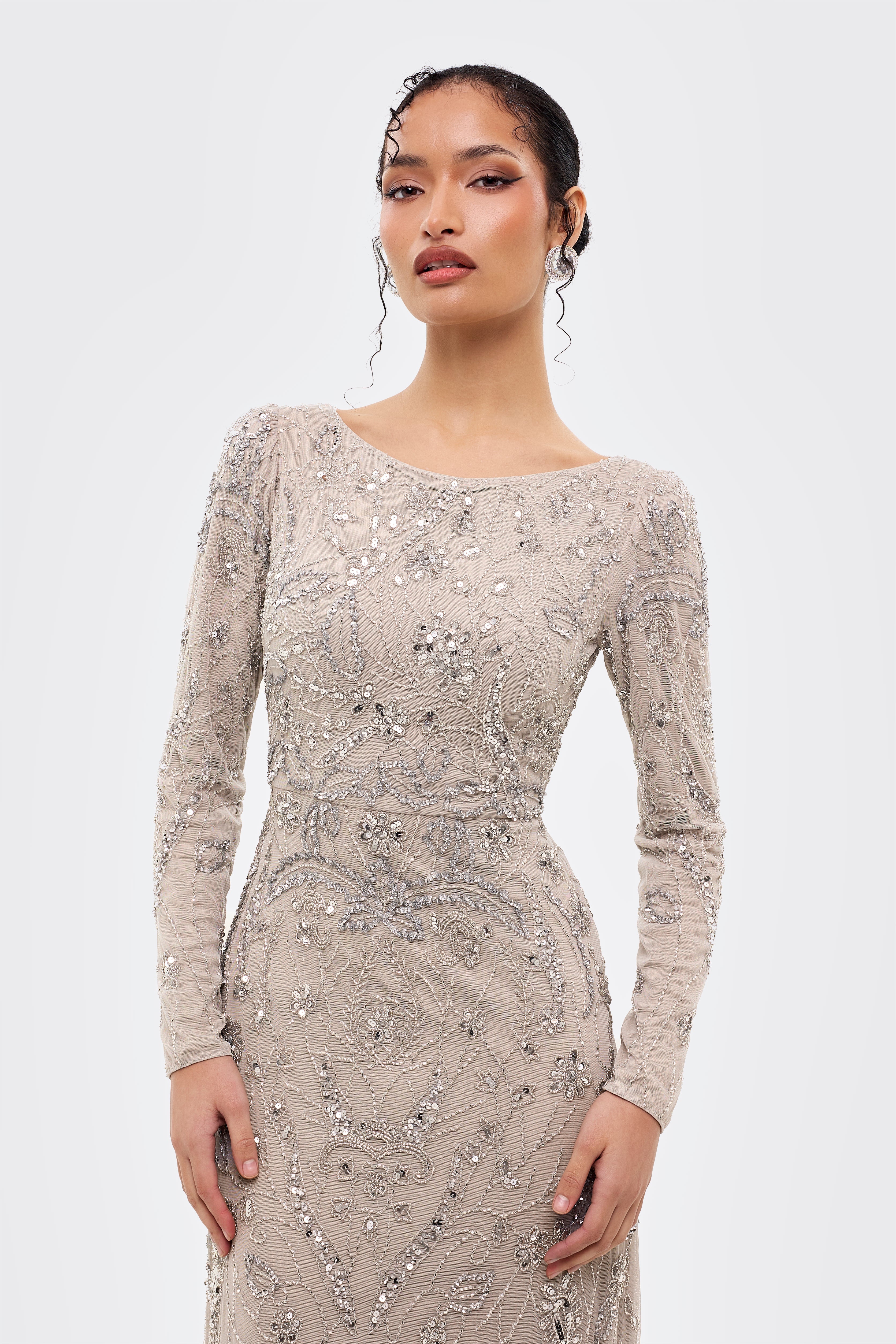 Dija Modest Sequin Maxi Dress | MTZ260312