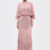 Melanie Modest Sequin Maxi Dress | MTZ260103