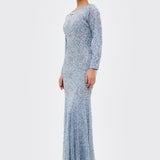 Sihem Modest Sequin Maxi Dress | MTZ260111