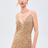 Taylor Embellished Sequin Maxi Dress | BTZ260112