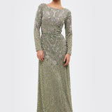 Meyem Modest Sequin Maxi Dress | MTZ260112