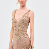 Eren Embellished Sequin Maxi Dress | BTZ260113