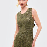 Kally Embellished Sequin Maxi Dress | BTZ260108
