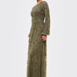 Nezha Modest Sequin Maxi Dress | MTZ260107