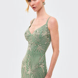 Pauline Embellished Sequin Maxi Dress | BTZ260105G