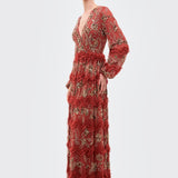 Clarisse Embellished Sequin Maxi Dress | BTZ260117