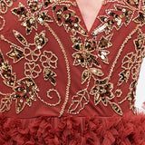 Clarisse Embellished Sequin Maxi Dress | BTZ260117