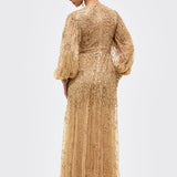 Delfina Modest Sequin Maxi Dress | MTZ260102