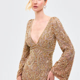 Selina Embellished Sequin Maxi Dress | BTZ260315