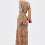 Selina Embellished Sequin Maxi Dress | BTZ260315