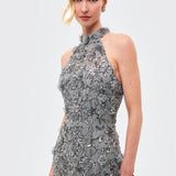 Darcie Embellished Sequin Maxi Dress | BTZ260310