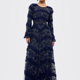 Lilah Modest Sequin Maxi Dress | MTZ260104