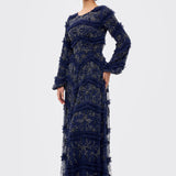 Lilah Modest Sequin Maxi Dress | MTZ260104