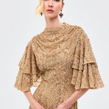Marnie Embellished Sequin Maxi Dress | BTZ260109