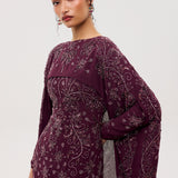 Anat Modest Sequin Maxi Dress | MTZ260302