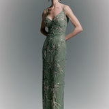 Pauline Embellished Sequin Maxi Dress | BTZ260105G
