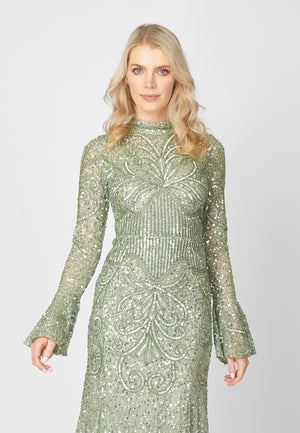 
                  
                    Maisha Embellished Sequin Maxi Dress
                  
                