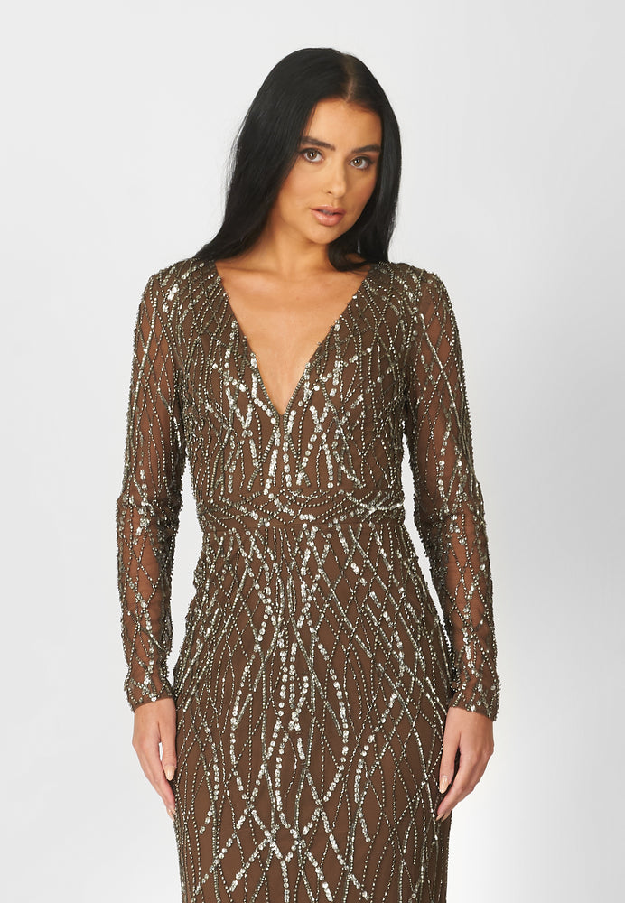 
                  
                    Daisy Embellished Sequin Dress
                  
                