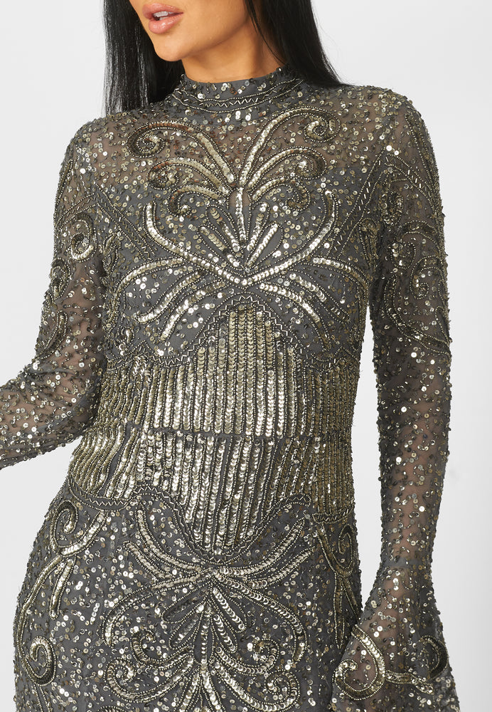 
                  
                    Sarah Embellished Sequin Dress
                  
                