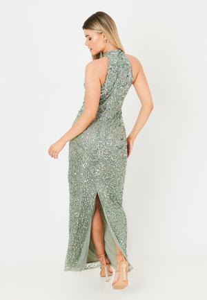 
                  
                    CLAIR EMBELLISHED SEQUINS MAXI DRESS | BTZ240405
                  
                