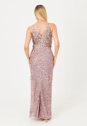 
                  
                    CLODIA EMBELLISHED SEQUINS MAXI DRESS | BQ240303
                  
                