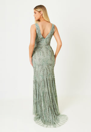 
                  
                    CORAS EBELLISHED SEQUINS MAXI DRESS |
                  
                