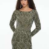 Wayan Embellished Sequin Maxi Dress | MTZ260902