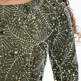 Wayan Embellished Sequin Maxi Dress | MTZ260902