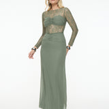 Amalia Chiffon Maxi Dress | BTZ25413