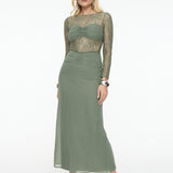 Amalia Chiffon Maxi Dress | BTZ25413