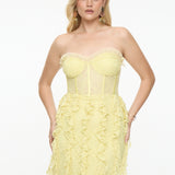 Chanel Lace Frill Maxi Dress | BTZ25418