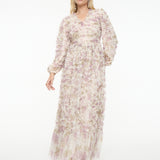 Salene Ruffle Maxi Dress | BTZ260105